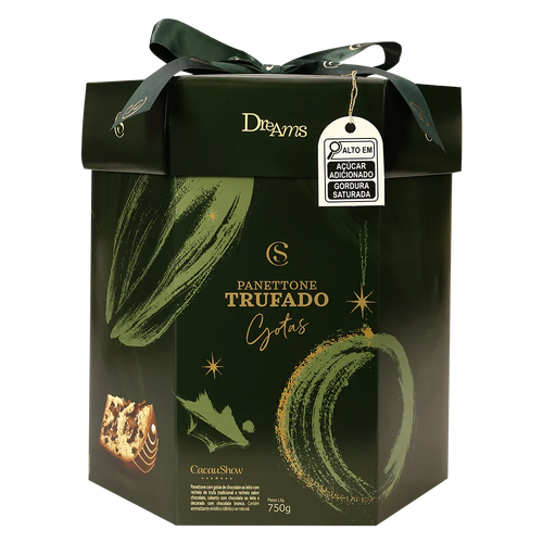 Panetone Dreams Trufado com Gotas ao Leite 750g