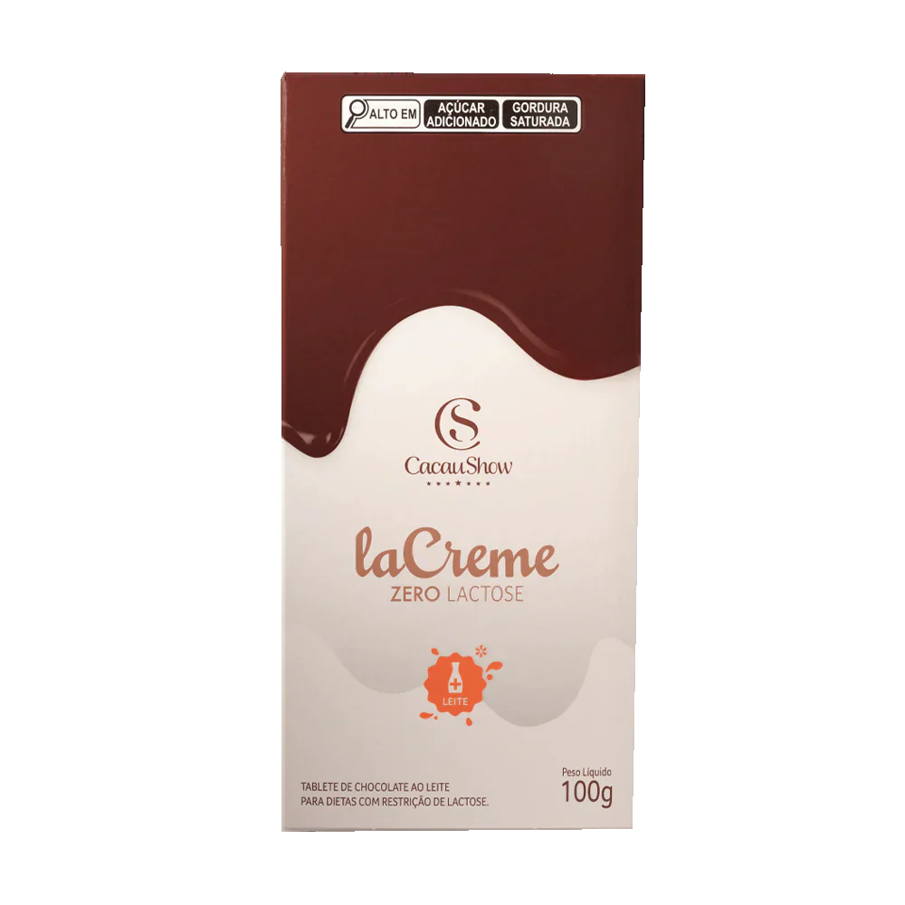 Tablete laCreme de Chocolate Zero Lactose 100g