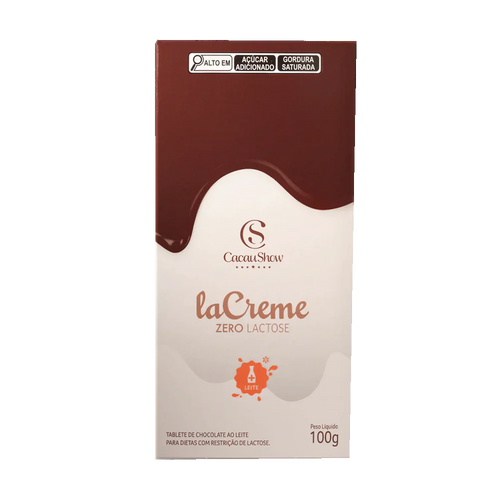 Tablete laCreme de Chocolate Zero Lactose 100g