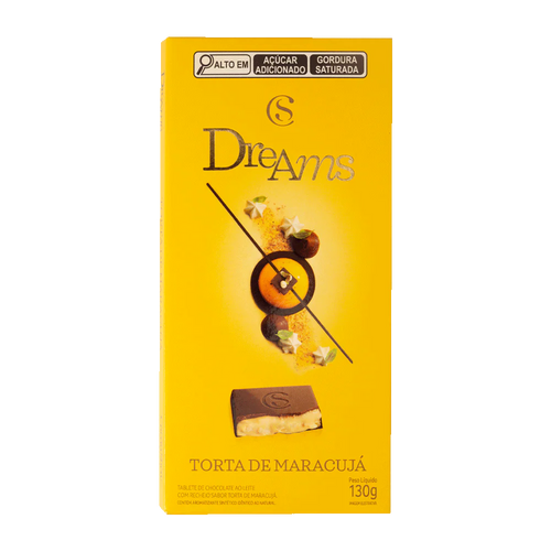 Tablete Dreams Torta de Maracujá 130g