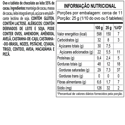 Ovo de Páscoa do Chef Brownie 350g