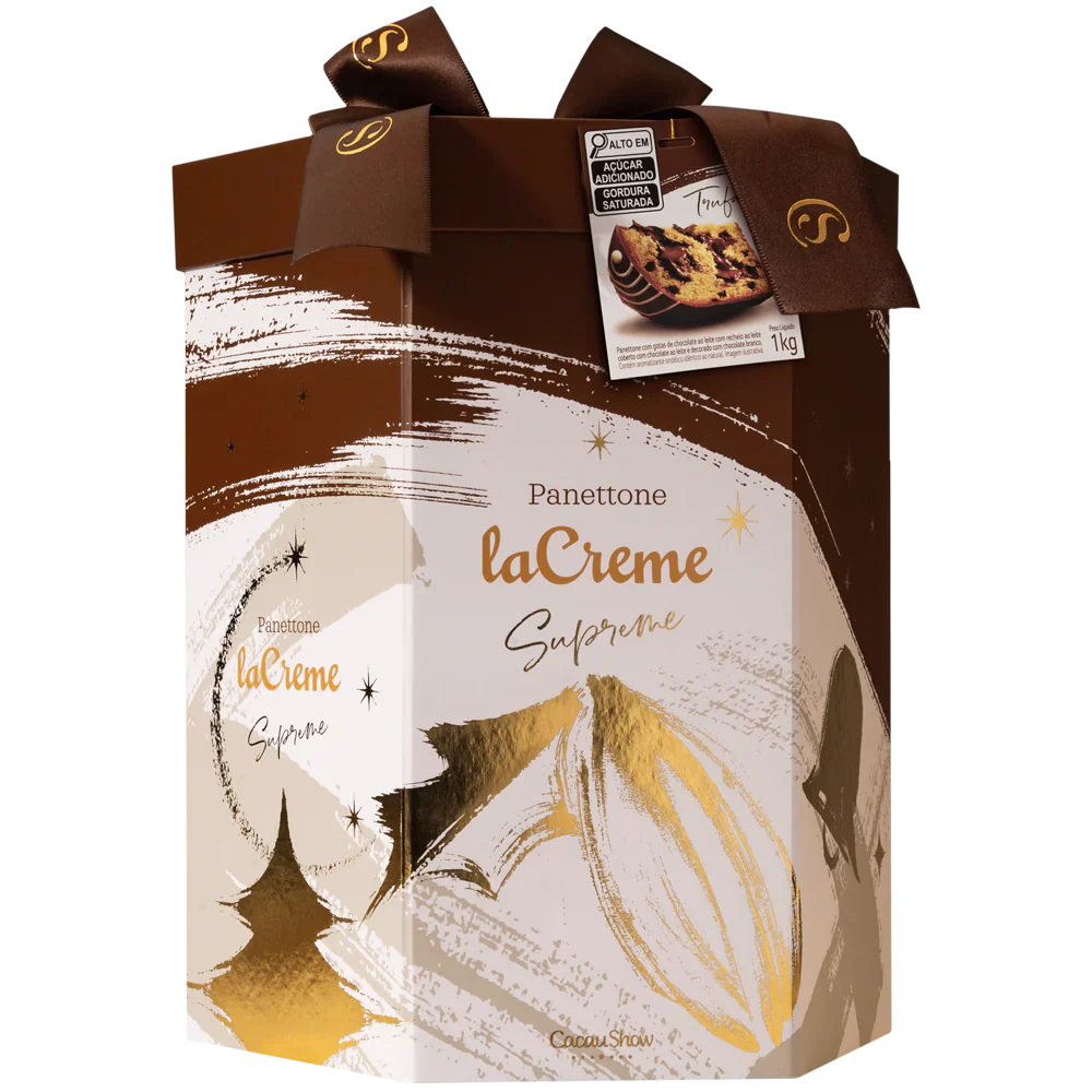 Panetone laCreme Supreme ao Leite 1Kg