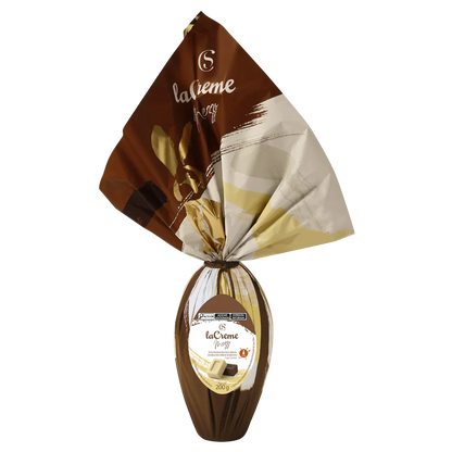 Ovo de Páscoa laCreme Mezzo ao Leite e Branco 200g