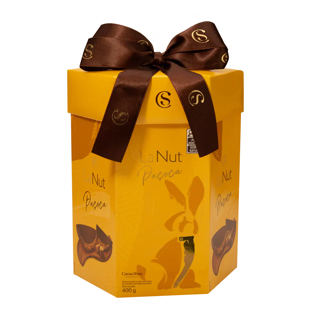 Ovo de Páscoa LaNut Paçoca 400g
