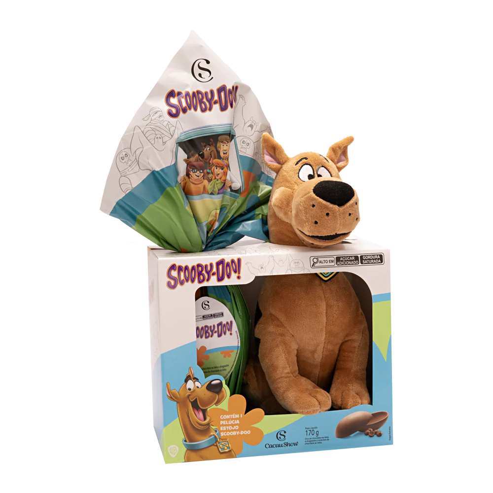 Ovo de Páscoa Estojo Scooby-Doo 170g