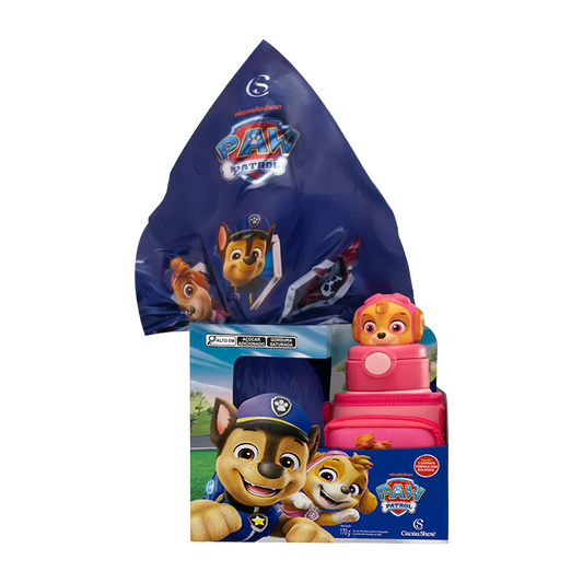 Ovo de Páscoa Patrulha Canina Garrafa Skye 170